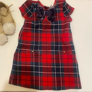 Janie And Jack Plaid Holiday Dress